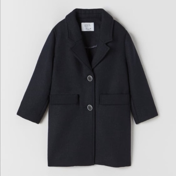 Zara Jackets & Coats Zara Wool Blend Coat Poshmark